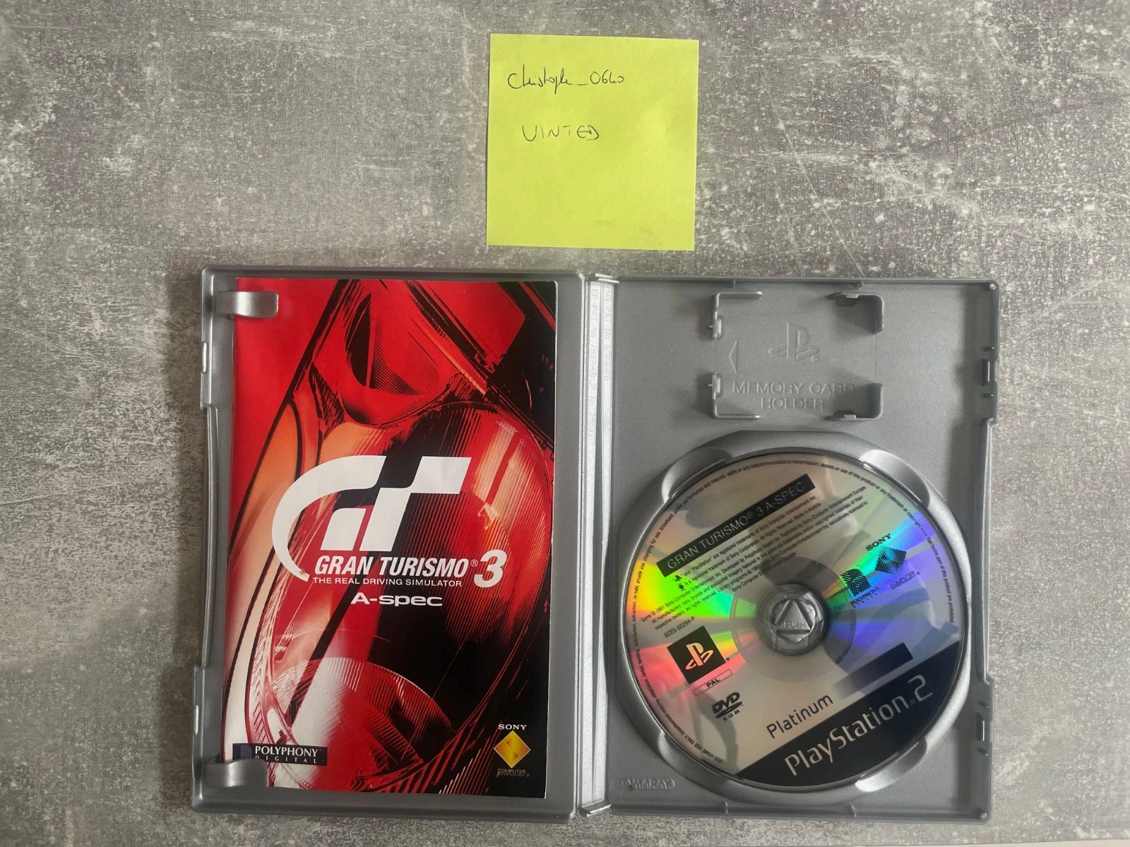 Jeu Gran turismo 3, platinum pour Sony PS2 / playstation 2 en français. – photo 2